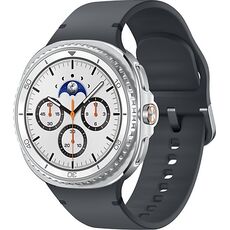 Galaxy Watch8 Classic | 46 мм | 4G LTE | White | Sport/Graphite | S/M, Размер: 46 мм, Цвет: White, Тип ремешка: Sport, Цвет ремешка: Graphite, Размер ремешка: S/M, Подключение часов: Bluetooth / Wi-Fi + 4G LTE